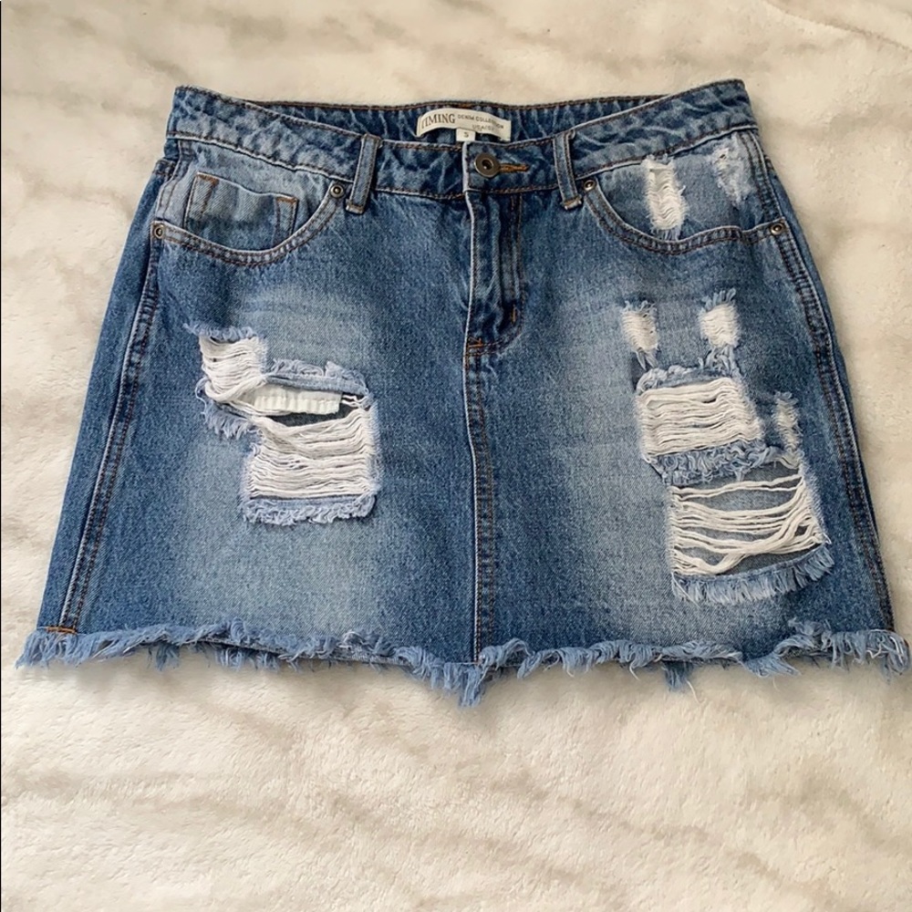 Jean Denim skirt